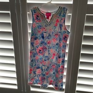 lily pulitzer dress child large 8/10